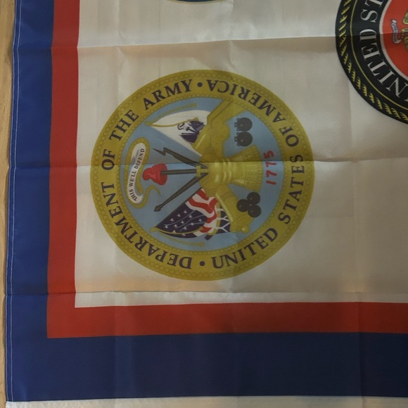 United States Armed Forces Flag 3x5 Army Marines Navy Air Force Coast Guard - Picture 2 of 6